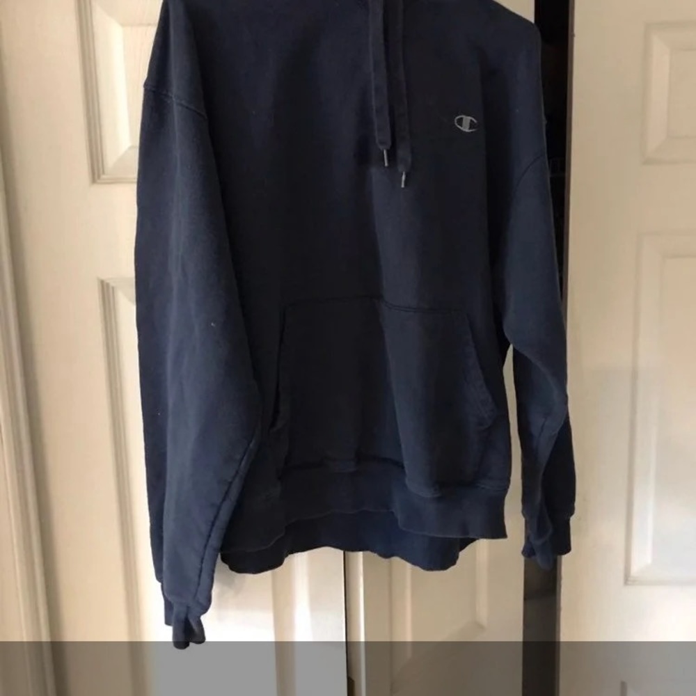 💥Navy Champion Hoodie Sweater